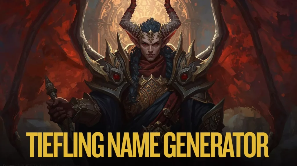 Tiefling Name Generator