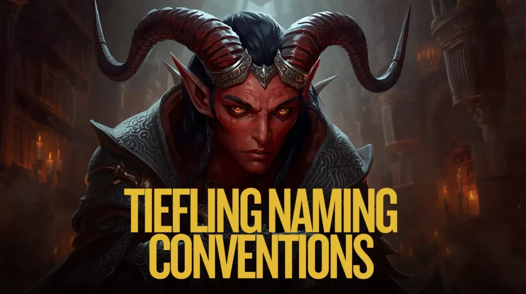 Tiefling Naming Conventions