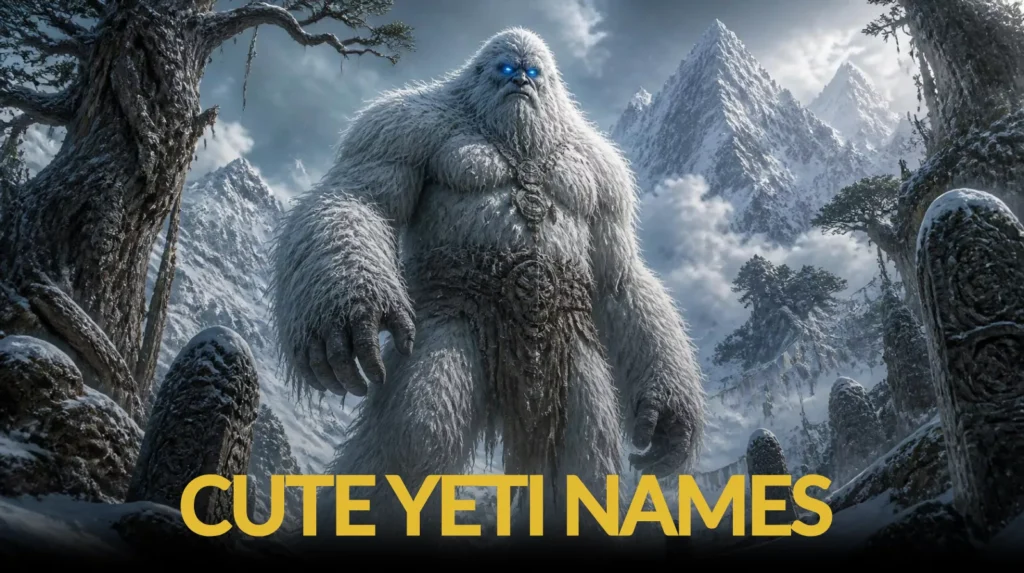 Cute Yeti Names Cute Yeti Names