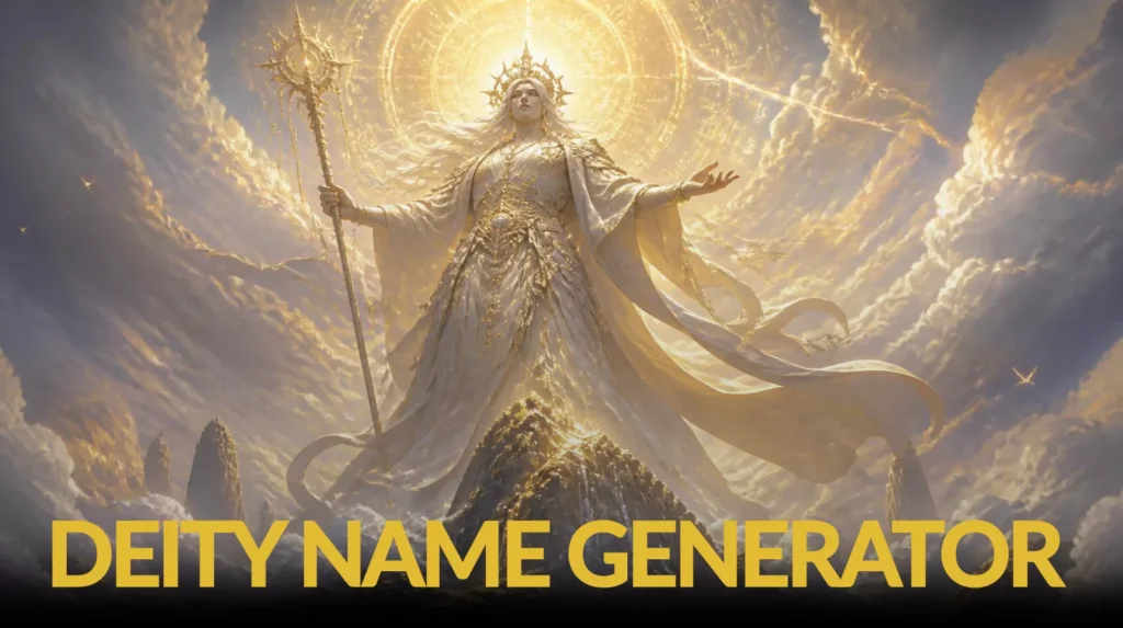 Deity Name Generator Deity Name Generator