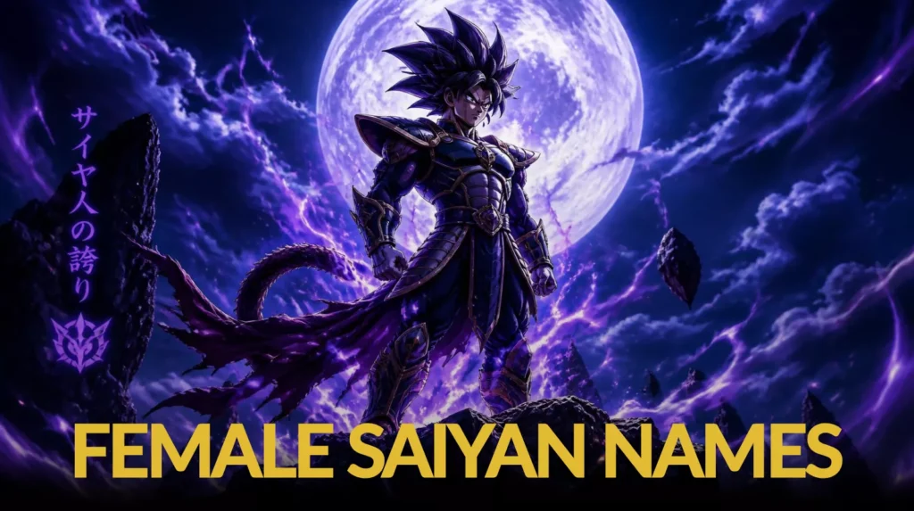Female Saiyan Names
