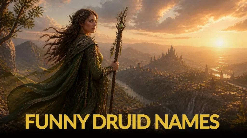 Funny Druid Names Funny Druid Names