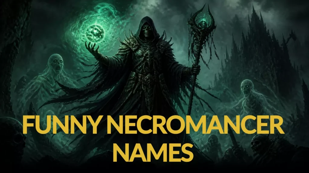 Funny Necromancer Names Funny Necromancer Names