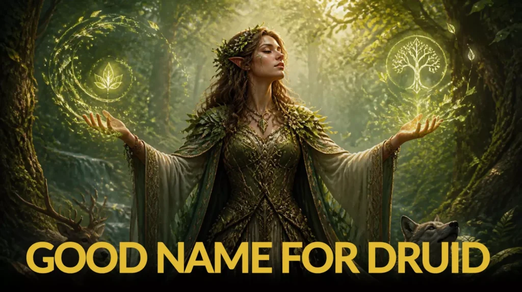 Good Name For Druid Good Name For Druid
