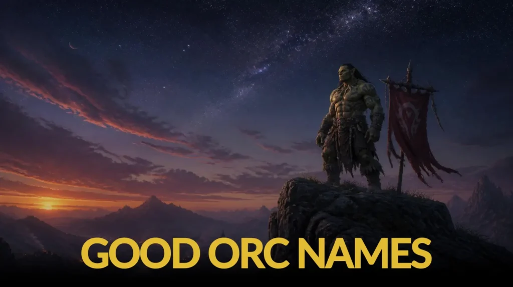 Good Orc Names
