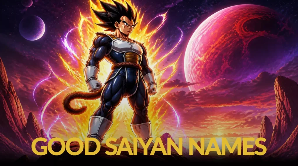 Good Saiyan Names