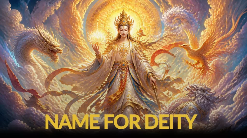 Names For Deity Names For Deity
