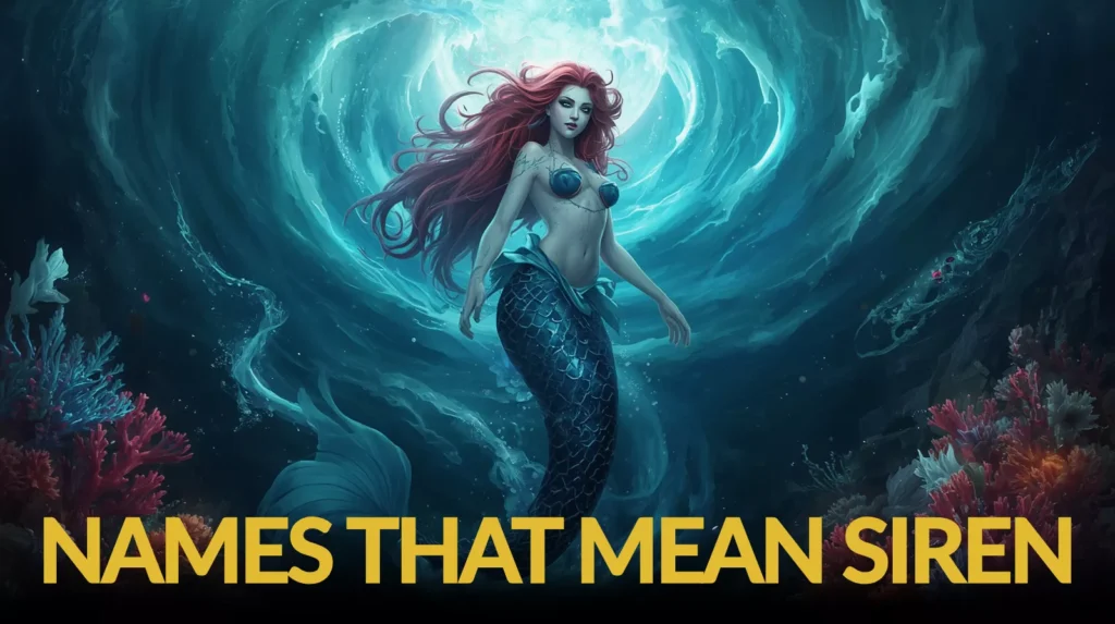 Names That Mean Siren Names That Mean Siren