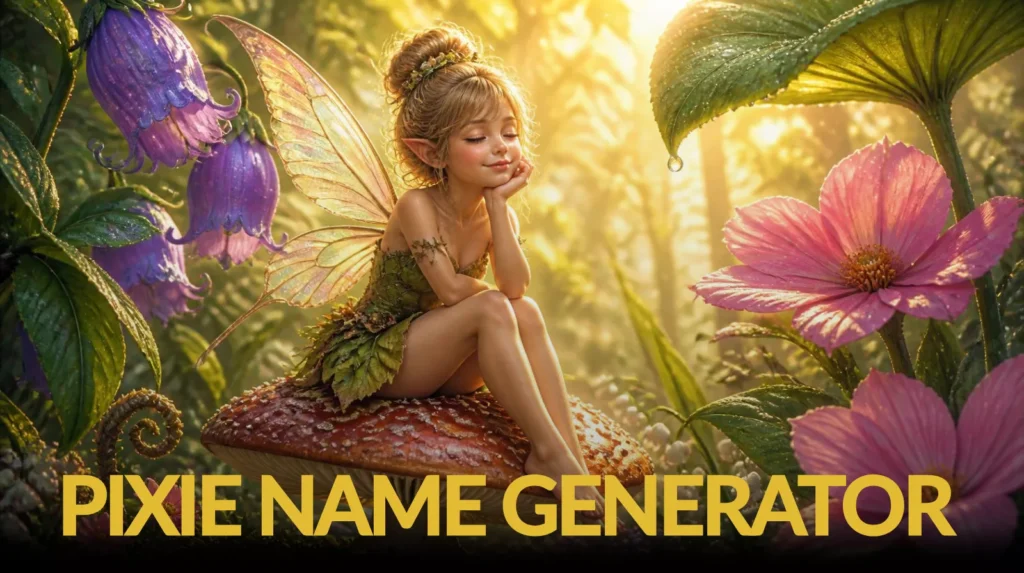 Pixie Name Generator Pixie Name Generator