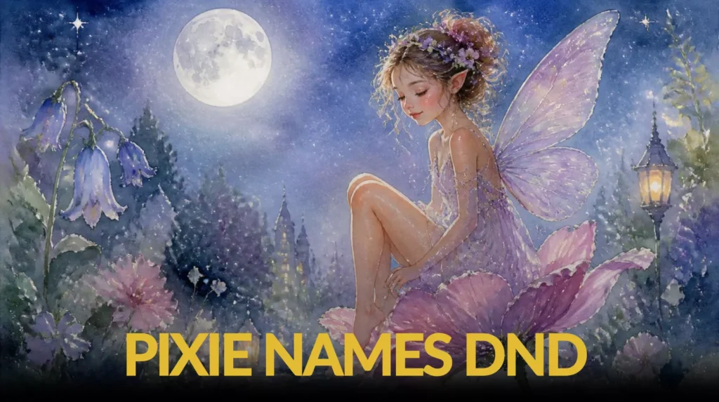 Pixie Names Dnd Pixie Names Dnd