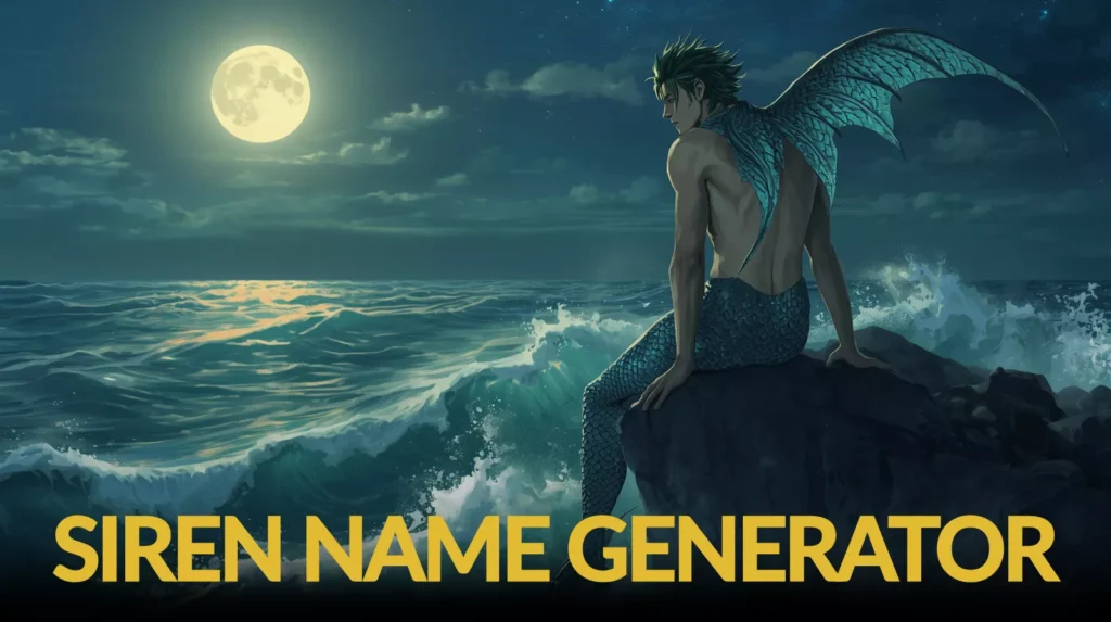 Siren Name Generator Siren Name Generator