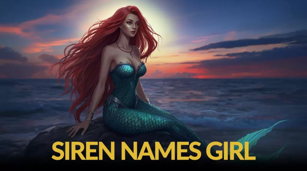 Siren Names Girl Siren Names Girl