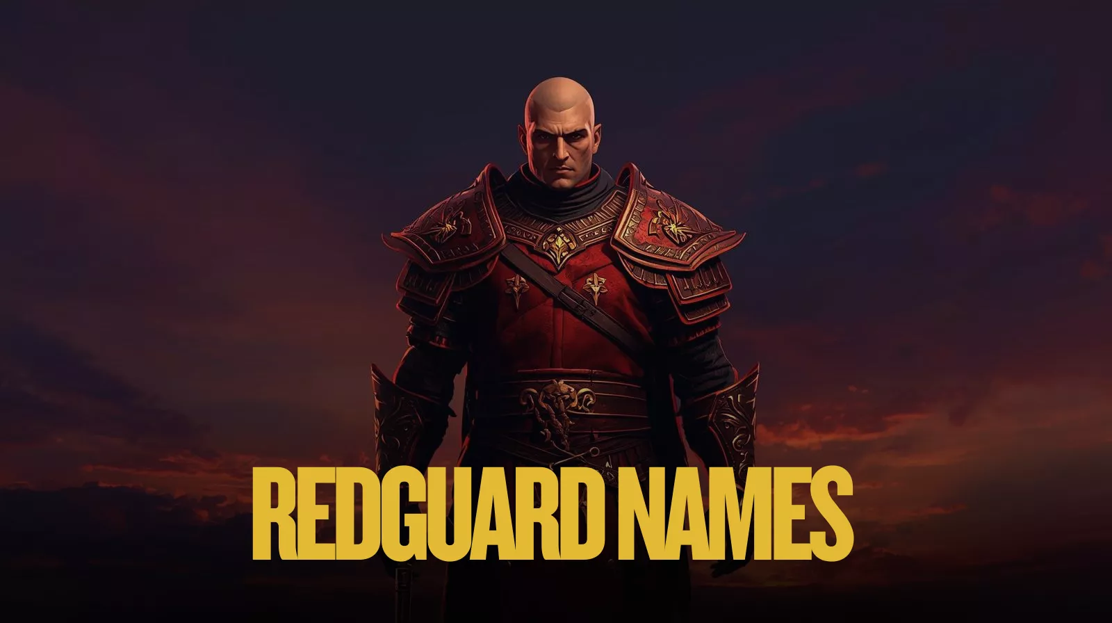 Redguard Name Generator
