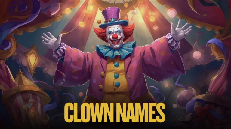 Clown Names Generator – Jolly, Whimsical & Curious Stage Identities 4 Clown Names