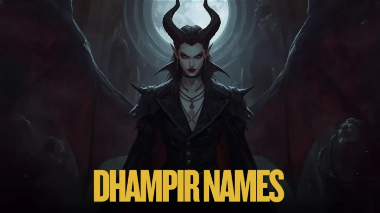 Dhampir Names