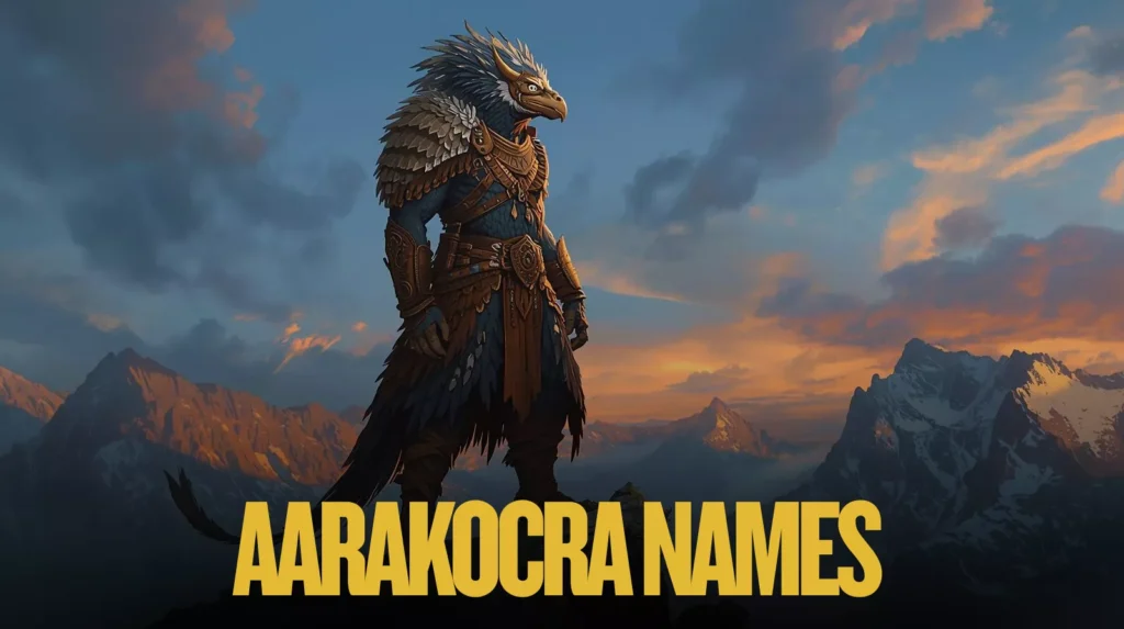 Aarakocra Names