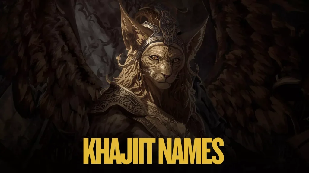 Khajiit Names