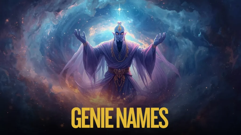 Genie Names Generator – Mystical Djinn, Ifrit, Marid & Ancient Spirit Names 1 Genie Names