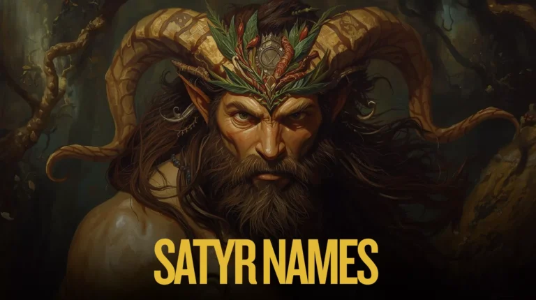 Satyr Names Generator – Ancient Wildling Names of Pan 5 Satyr Names
