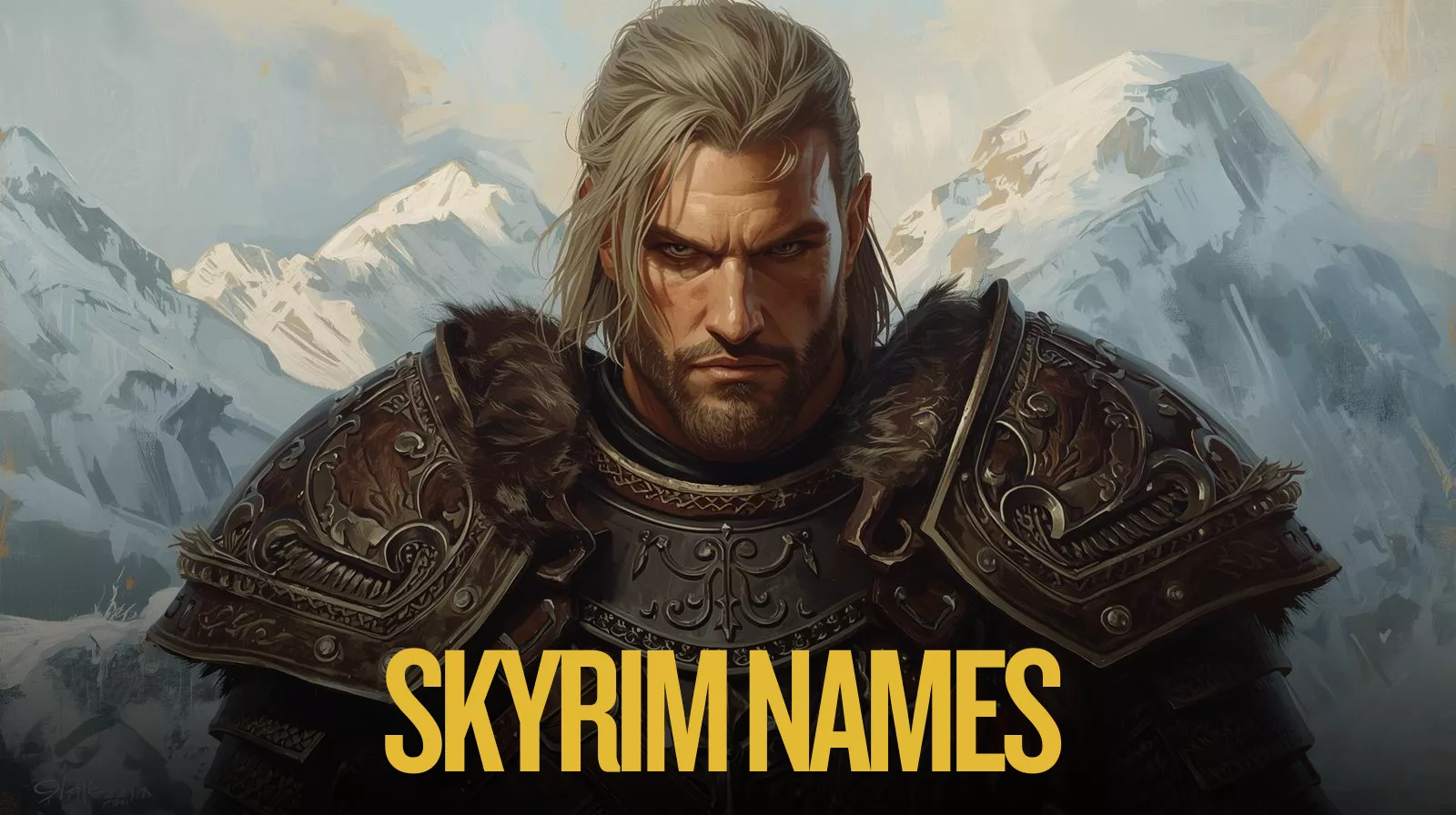 Skyrim Names