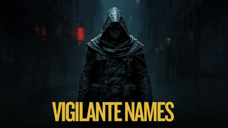 Vigilante Names