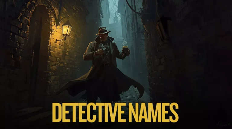 Detective Names