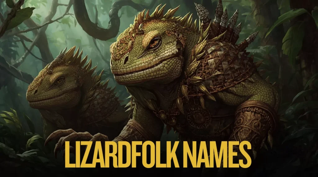 Lizardfolk Names