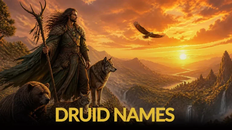 Druid Names Generator – Fantasy, Celtic, DnD & Nature-Inspired Ideas 6 Druid Names
