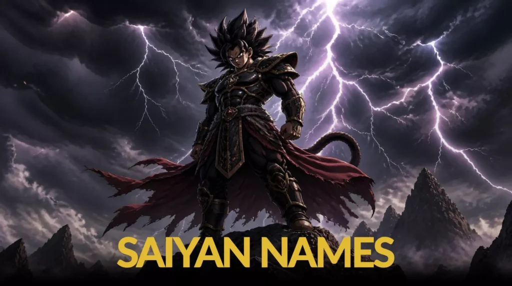 Saiyan Names